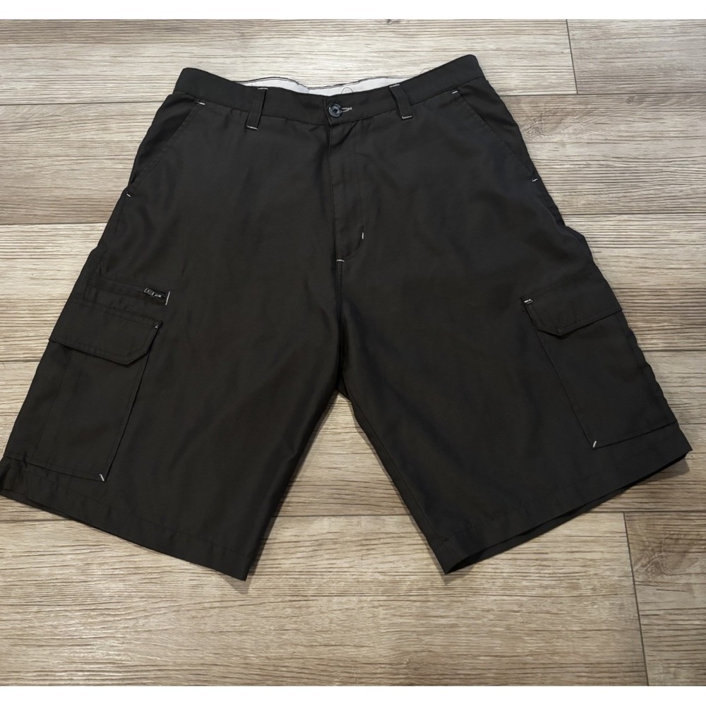 Bermuda Shorts Mens Size 34 Burnside Brown Lightweight Skater